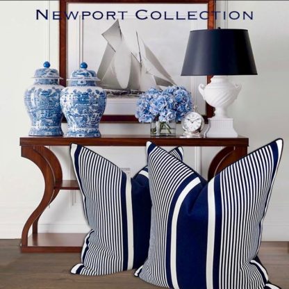 NEWPORT COLLECTION YACHT STRIPE PILLOW - Image 7