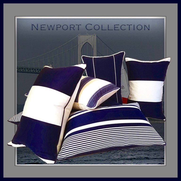 YACHTING COLLECTION YACHT STRIPE PILLOW