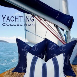 yachting nautical throw pillows