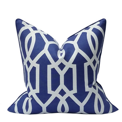 REHOBOTH BEACH COLLECTION SEA GATE PILLOW COVER / NAVY