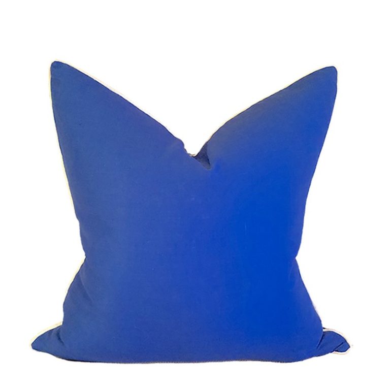COMPLIMENT LINEN PILLOW / ROYAL